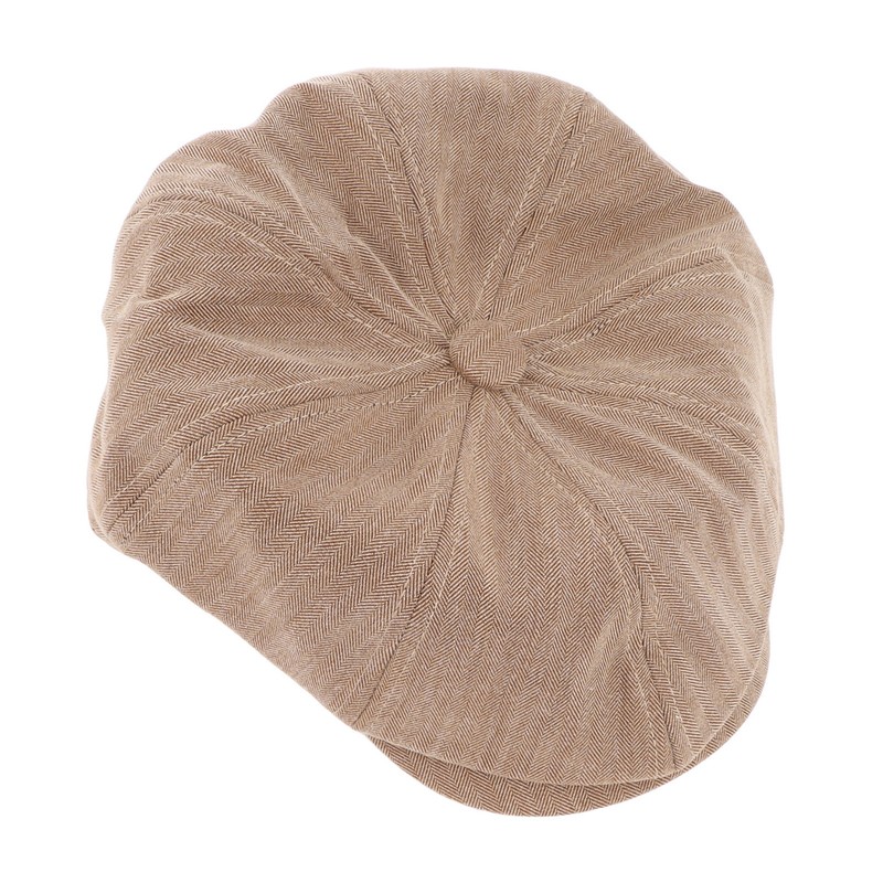 Men Newsboy Hat Vintage Style Soft Cotton Casual Octagonal Hats