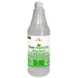 Florida Laboratories, Inc. One Quart (32 oz) Vegetable Glycerine/Glycerine USP VG Kosher 99.9% Pure Food Grade