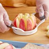 Stainless Steel Grip Handle Apple Slicer Corer Handheld Apple Pear