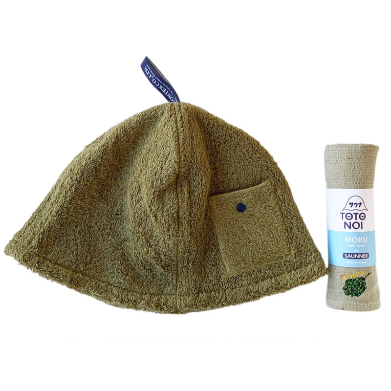 Kontex Imabari Sauna Hat Pocket & Sauna MOKU M, Sauna
