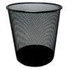 Cesto Bote De Basura Malla Mesh Redondo 20l Negro Reforzado