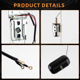 DIRBOERF Electric Fuel Tank Pump Level Sensor Sending Unit Compatible for Toyota Land Cruise RFJ80 FZJ80 1990-1998 Le/xus LX450 FZJ80 1998-1995 Replace 8332069055 83320-69055