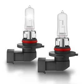 OKOENIEO 9005 HB3 Halogen Headlight Bulb, 12V 55W Standard Halogen Light Bulb, 3800K, 4000 Lumens, High Brightness Headlight Bulb, Head Light Bulbs for Car,Headlight Bulbs High and Low Beam, Pack of 2