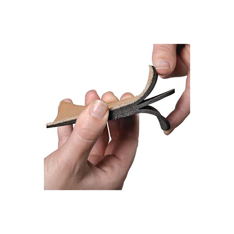 Rolyan Adjustable Heel Lift, Heel Support Pad Shoe Insert, Size
