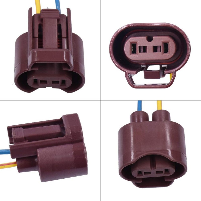 HUIQIAODS 9006 HB4 Headlight Female Adapter Socket Wire Harness for