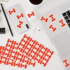 160 Pcs Small Canada Flag Stickers, Vinyl Maple Leaf World