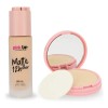 Maquillaje Pink Up Mate Cover 12h + Polvo Mineral Cover