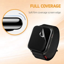 Frgnie Screen Protector Designed for Garmin Venu X1 Smartwatch, Soft HD Clear TPU Film (6 Pack)