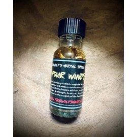 Four Winds Magick Ritual Oil - Handmade, Organic, Wicca, Witchcraft, Hoodoo