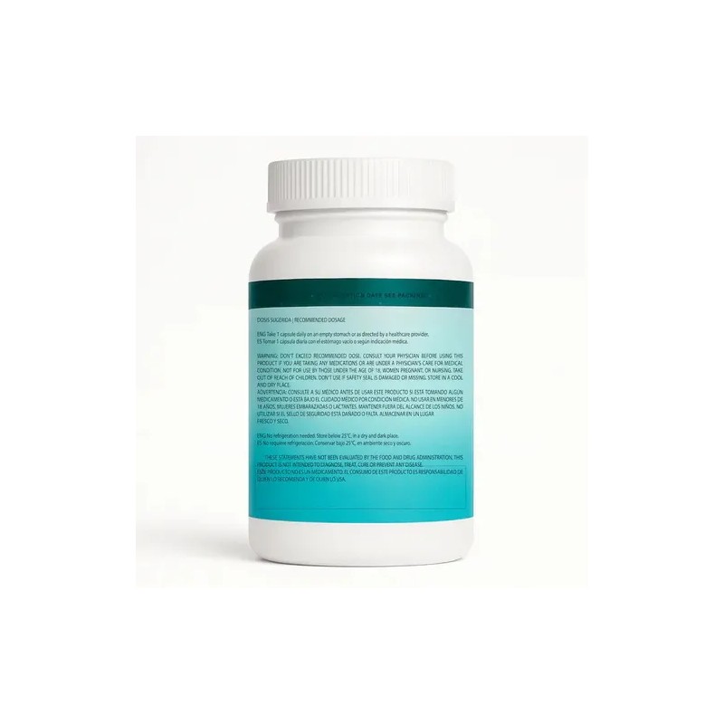 Probióticos y Prebióticos Con Cúrcuma, Zinc y Vitamina D3 para