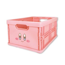 Tees Factory HK-5542510KF Kirby Character Container, Kirby, Face, H 5.6 x W 8.3 x D 11.8 inches (14.2 x 21.2 x 30 cm)
