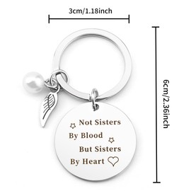 Friendship Gifts for Women, Friend Gifts for Women, Christmas Birthday Gifts for Women, Bestie Gifts for Women, Bestie Gifts Keyring, Keychain Gifts for Friends Women, Friendship Keyrings for Women