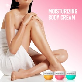 Melemando Body Cream Hydrating Body Cream Not Greasy Moisturizing Butter Balm (Color 02)