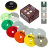 Diamond Polishing Pads 4 Inch Wet Dry Set 7 Pieces