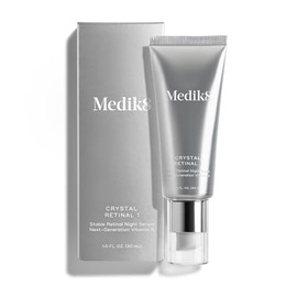 Medik8 Crystal Retinal 1 - Suero avanzado de retinol para reafirmar la piel del rostro - Suero nocturno con ácido hialurónico y vitamina E - Sin gluten - 1 onza