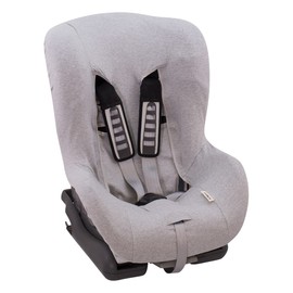 JYOKO Kids Universal Baby Car Seat Cover Group 1-2-3 Made Cotton (Grey Stone)