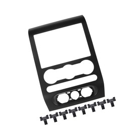 RATCHROLL Dash Radio Bezel Center Dashboard Trim Panel Cover for Ford F150 2004 2005 2006 2007 2008 4L3Z-1504302-AAA Dash Radio Climate Bezel Center Trim Panel Replacement Car Parts