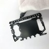 Toolcard 46 in 1 Card Multitool, Stainless Steel Wallet Card