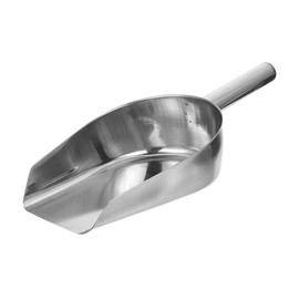 VINTORKY Stainless Steel Ice Shovel Popcorn Scoop Clear Bucket Color Mill Food Scoop Ice Chip Candy Scoop Kitchen Scoops Crawfish Ice Cube Scoop Ba