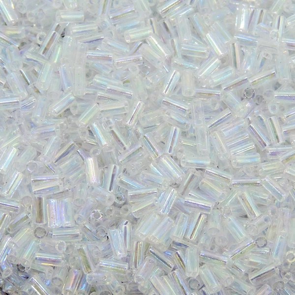 Miyuki Bugle Beads Size #1, 3mm x 1.5mm, 19.5 Gram