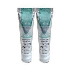 From the Skin Glutathione Collagen Sun Gel Patch 20ml (SPF50+) 2pcs / Circle / 프롬더스킨 글루타치온 콜라겐 선 젤 패치 20ml(SPF50+) 2개 / 써클