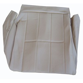 Front Seat Cover Set Original Upholstery fits Volvo 240 245 265 with 4 Stitched Lins Beige colorVinyl Pair Interior Color Code 5148, 1450