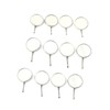 Dental Mirrors Tops Front Surface Rhodium Set of 12 TeckMed