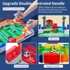 Couomoxa Upgrade Mini Football Games with 4 Flipper Drive Simulate