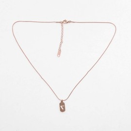 SAFIGLE Fashionable Number 7 Snake Bone Chain Necklace Lucky Elegant Clavicle Chain for Women Great for Parties