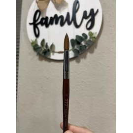 Kolinsky 777 Acrylic Nail Brush size For Manicure Acrylic Size # 16 (ROUND)
