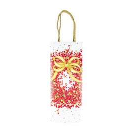 Caspari Pepperberry White Wine & Bottle Gift Bags - 2 Bags