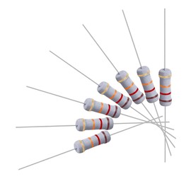 uxcell 50Pcs 12K Ohm Resistor, 1W 5% Tolerance Metal Oxide Film Resistors, Axial Lead, Flame Proof for DIY Electronic Projects and Experiments