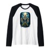Werewolf Ripping Alpha Wolf Meme Raglan Baseball Tee