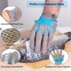 Cut Resistant Gloves Food Grade Stainless Steel Metal Mesh Chainmail
