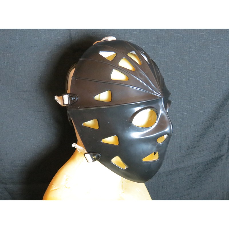 Mylec Hockey Mask Roller Hockey Vintage Goalie Mask Black Senior