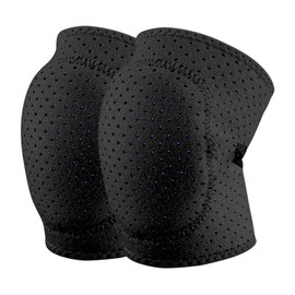 Knee Pads for Work & Sports - Thick Sponge Cushion, Anti-Slip & Collision Avoidance Design - Breathable Adjustable Knee Protector for Running, Cycling, Dance, Gardening - Men/Women (Black)