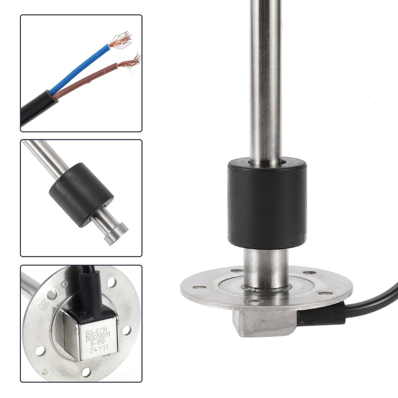 X AUTOHAUX Fuel Sending Unit and Gauge Kit Boat Fuel