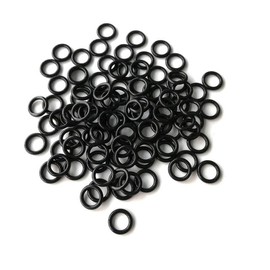 Boxonly Nitrile Rubber O-Rings 20mm OD 17mm ID 1.5mm Width Metric Sealing Washer Round O-Ring Gasket O Rings Seal Grommets, Pack of 50