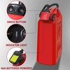 Fuel Transfer Pump, Automatic Portable AA Battery Gas Pump Easy