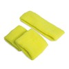 Krause & Sohn Headband and wrist warmer, neon yellow