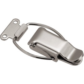 TRUSCO(トラスコ) パッチン錠 標準タイプ・スチール製 (4個入) P-32