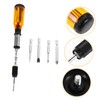 MAGICLULU Semi Automatic Ratchet Screwdriver Push Pull Rotating Spiral Tool