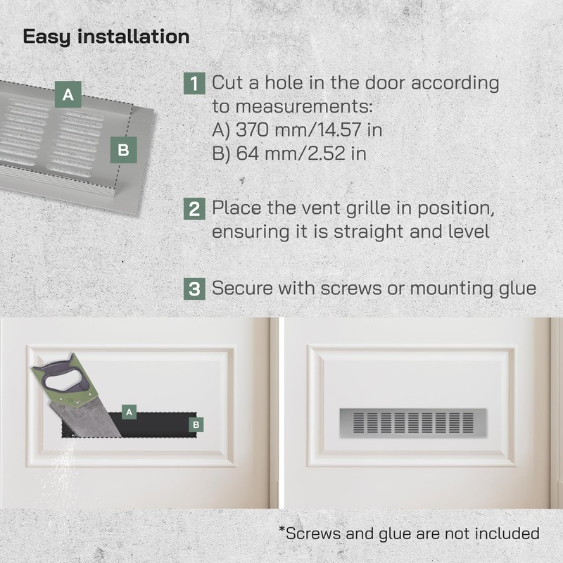 Vent Systems 16 x 3 Inch (Outer Dimensions) Air Supply