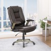 Office Star ECH Series Executive Bonded Leather Office Chair with