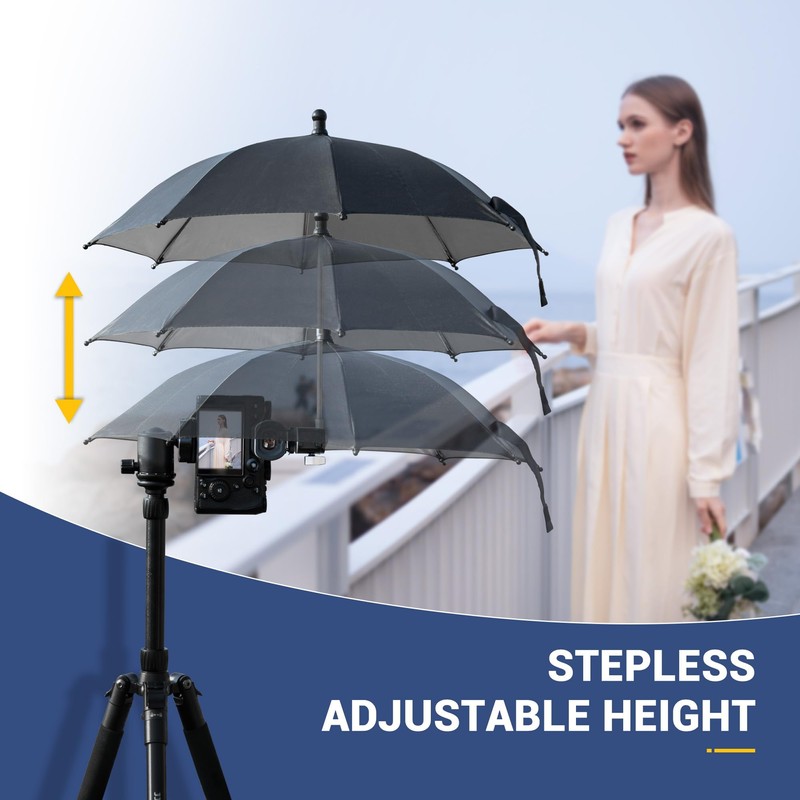 2024 New Upgrade Camera Hot Shoe Umbrella, Umbrella Camera with