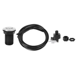 Botones De Presion, Interruptor Kit de manguera Kit de interruptor de botón con función de bloqueo para la eliminación de basura de alimentos