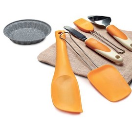 Ghidini V237 Easy Grip Ladle Carded - Stainless Steel