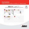 Juno LED Recessed Lights 4 Inch Round Baffle Wafer Downlight,
