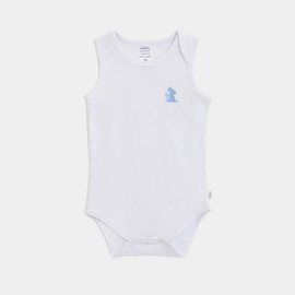 Baby Bodysuit, 100% Organic Cotton, Envelope Neckline, Wide Opening, Tag-less