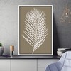SIGNWIN Framed Canvas Print Wall Art Pastel Jungle Palm Silhouette